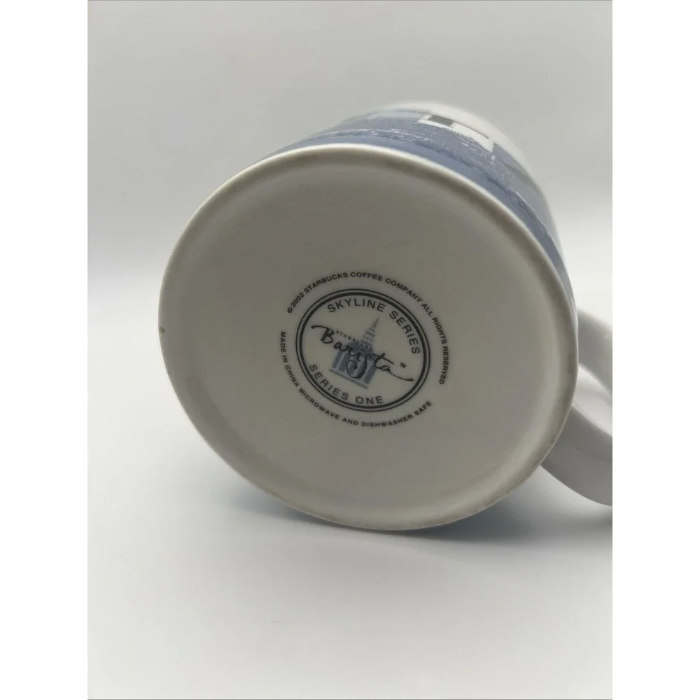 2002 Starbucks ATLANTA Skyline Series One Barista Advertising Mug 18oz